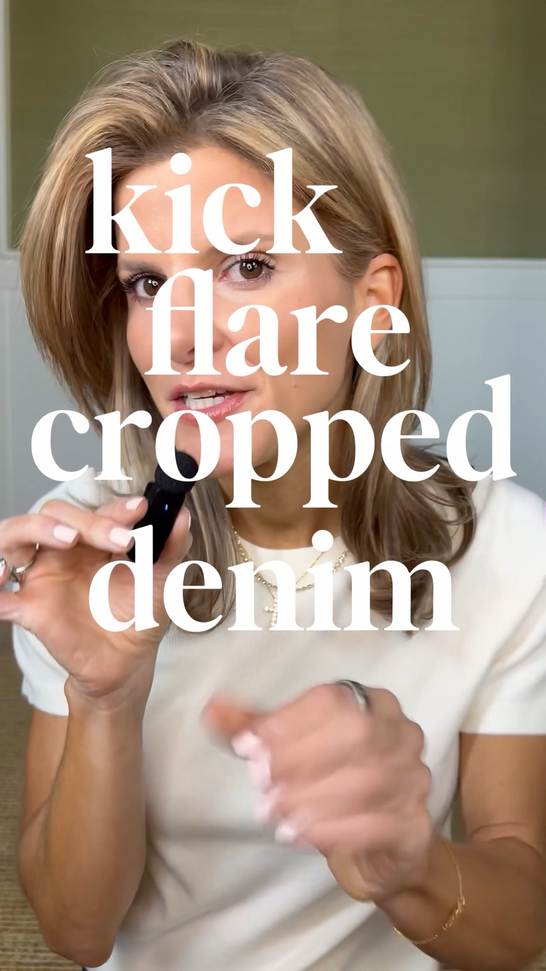 My favorite kick flared denim 