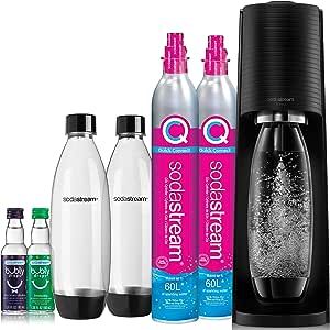 SodaStream Terra Sparkling Water Maker Bundle (Black), with CO2, DWS Bottles, and Bubly Drops Fla... | Amazon (US)