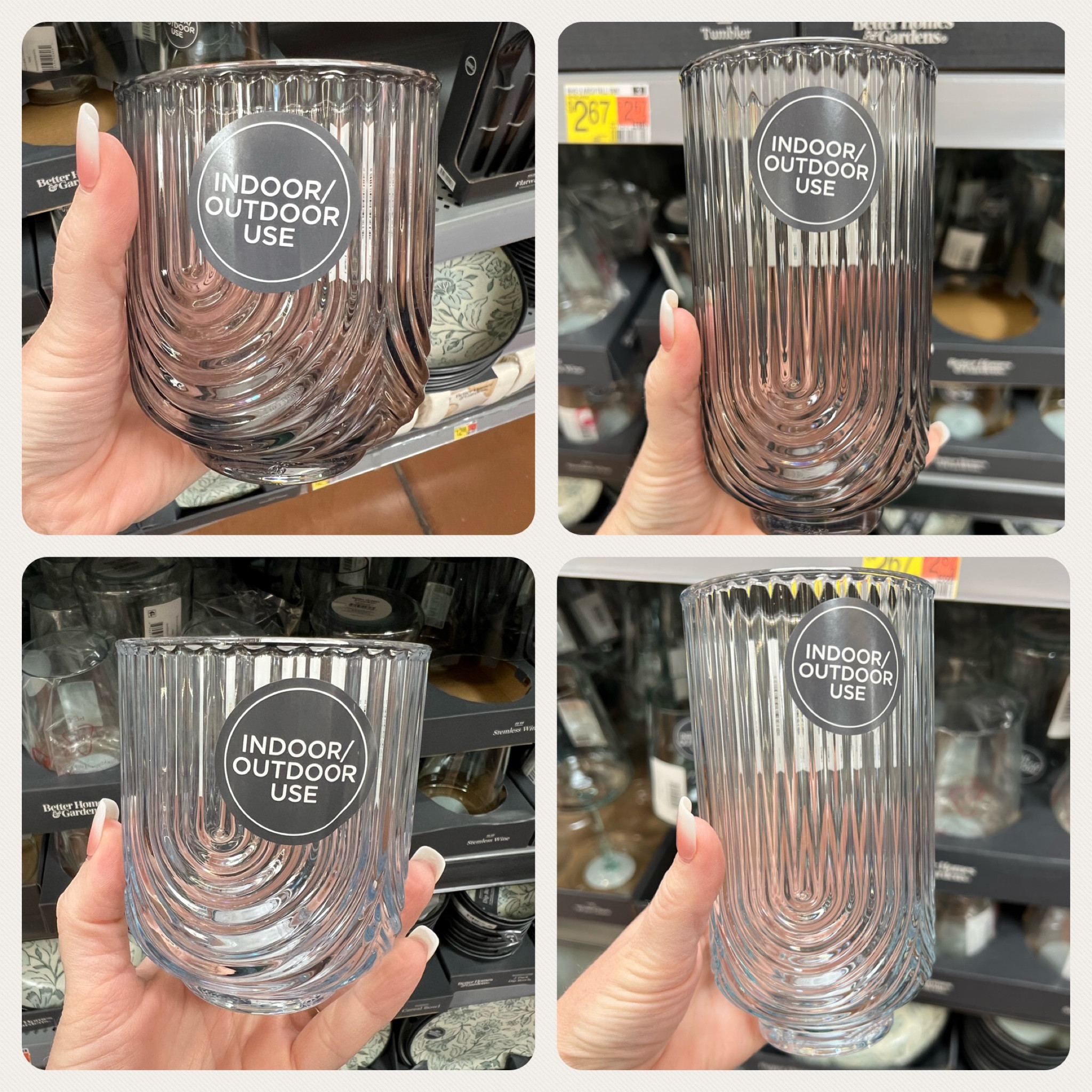 Indoor/Outdoor plastic Tumblers from Walmart! So cute and dishwasher safe!
Entertaining, glasses, cups, patio, picnic, party, Better Homes & Gardens

#LTKSeasonal #LTKhome #LTKparties