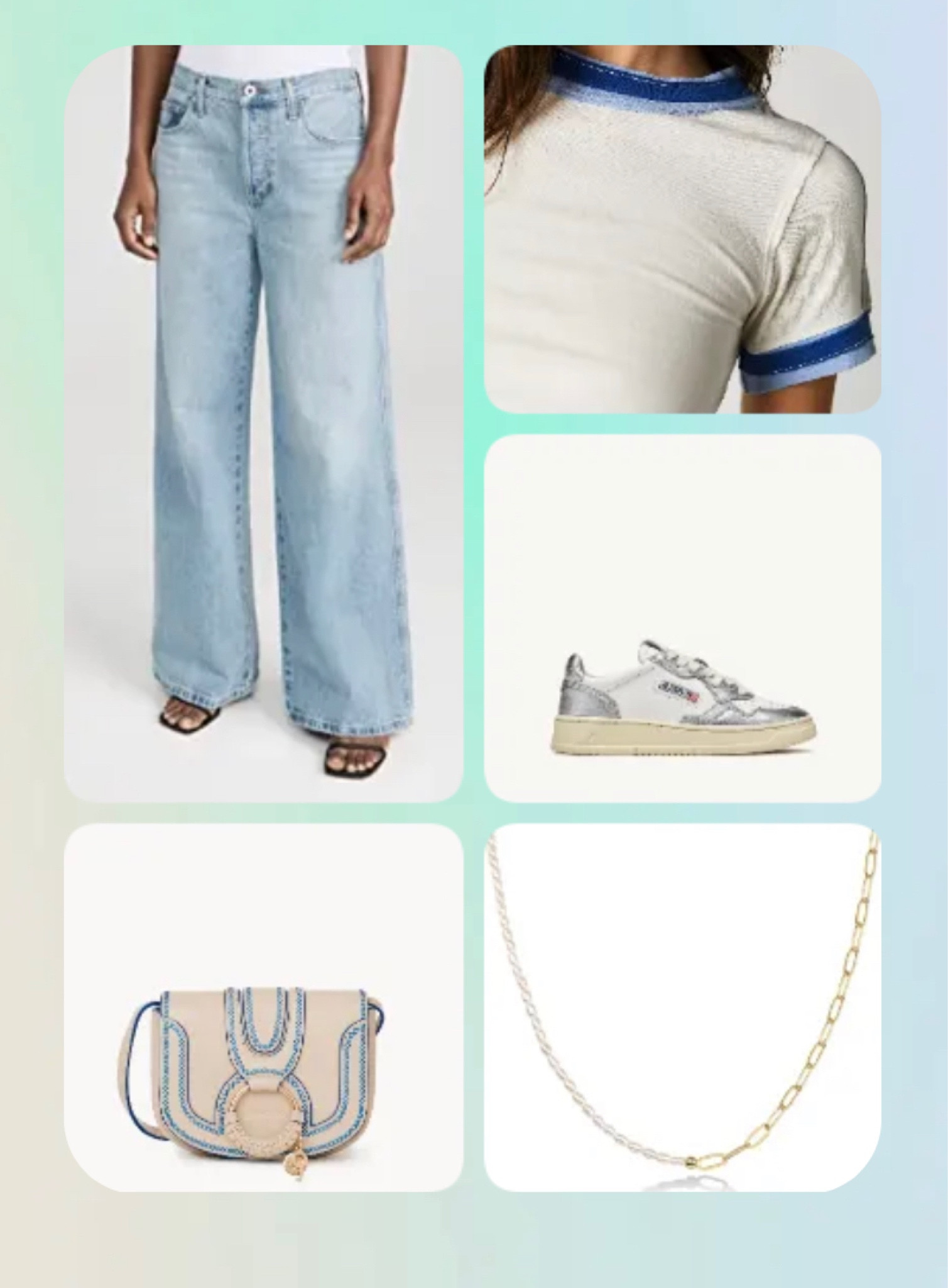 Everyday summer uniform 🤍💙