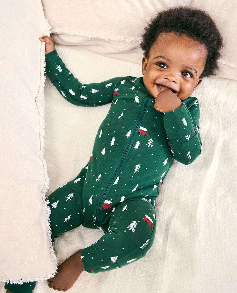 Baby Holiday 2-Way Zip Sleeper in HannaSoft™ | Hanna Andersson