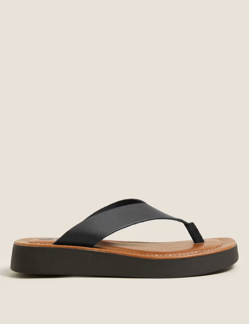 Leather Flatform Flip Flops | Marks & Spencer (UK)