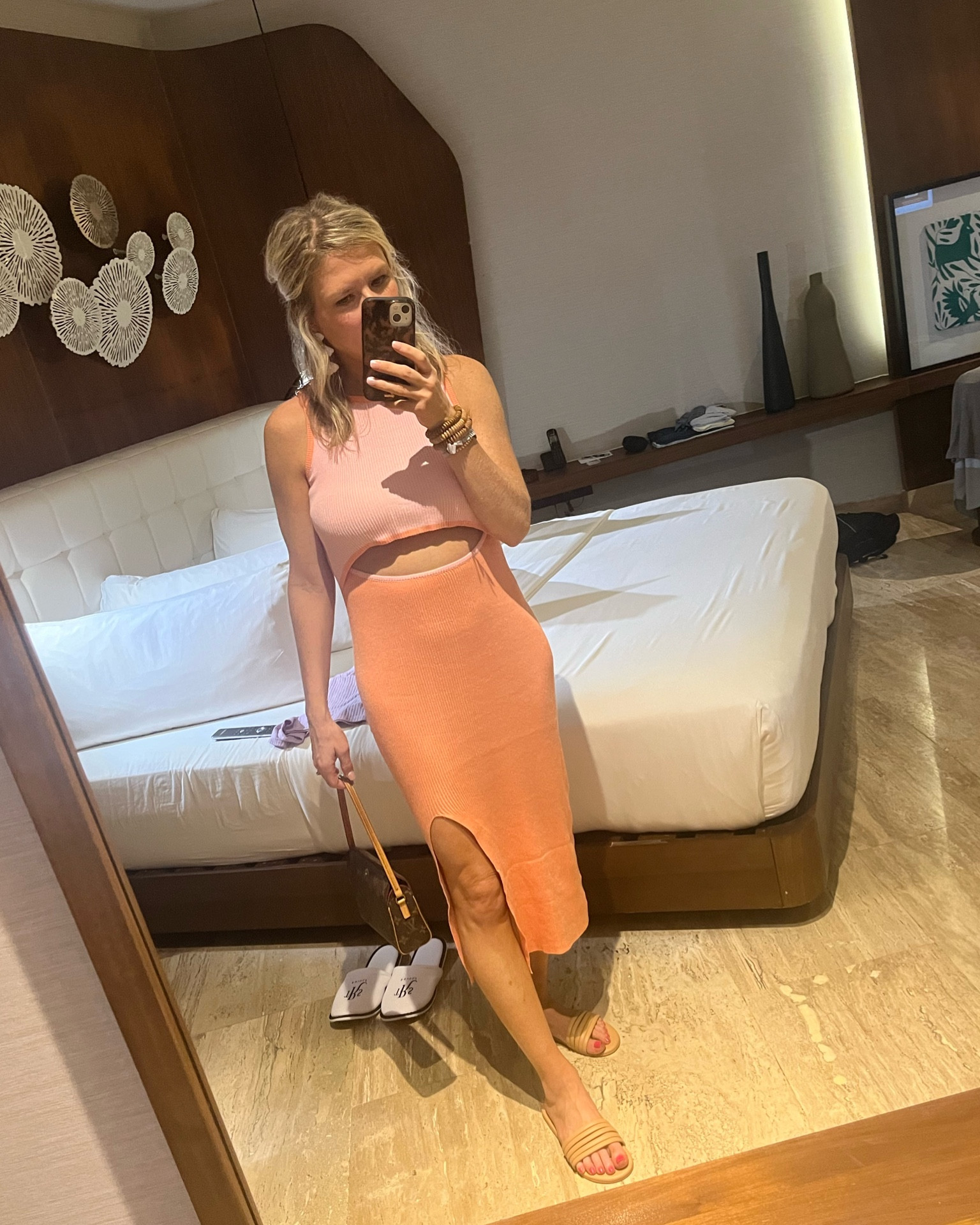 $30 Amazon dress perfect for a beach vacay. Wearing size small. Available in a ton of colors. I am wearing a sticky bra with this. 

#LTKtravel #LTKstyletip #LTKfindsunder50