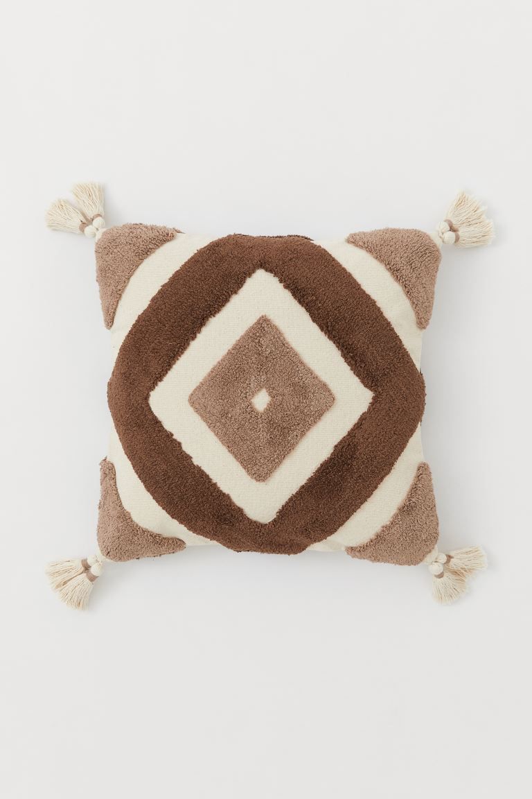 Cushion Cover with Tassels | H&M (US + CA)