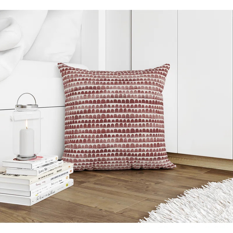 Geometric Polyester Throw Pillow | Wayfair North America