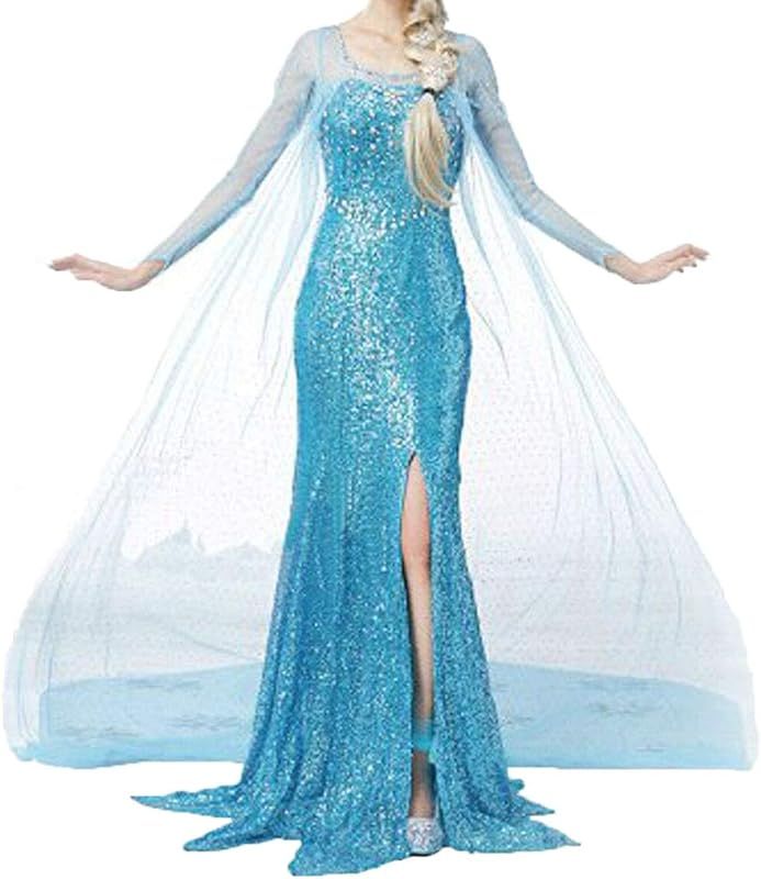 Princess Dress Women Fancy Party Dress Up Halloween Cosplay Costume | Amazon (US)