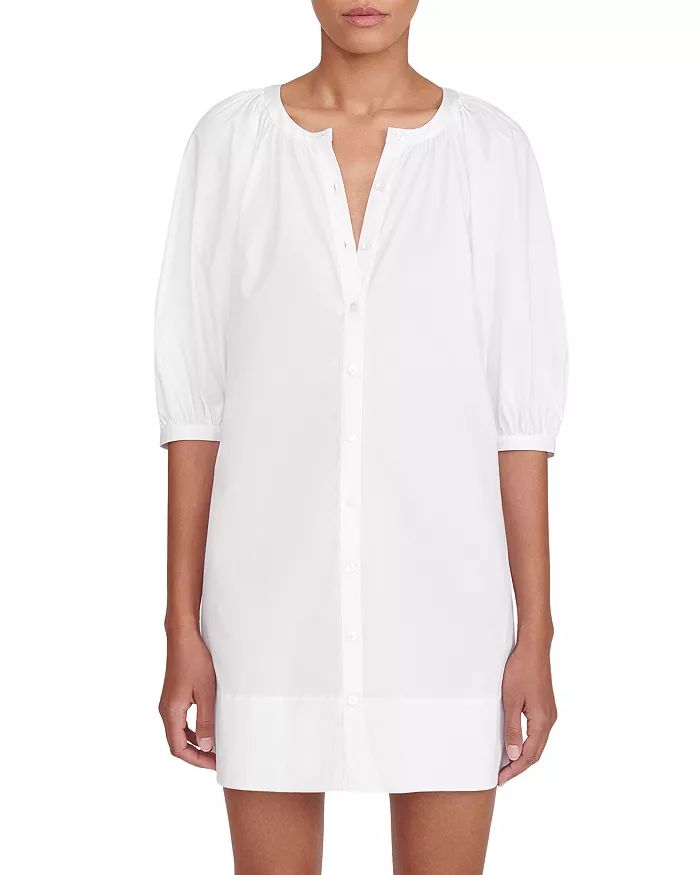 Vincent Button Front Mini Dress | Bloomingdale's (US)