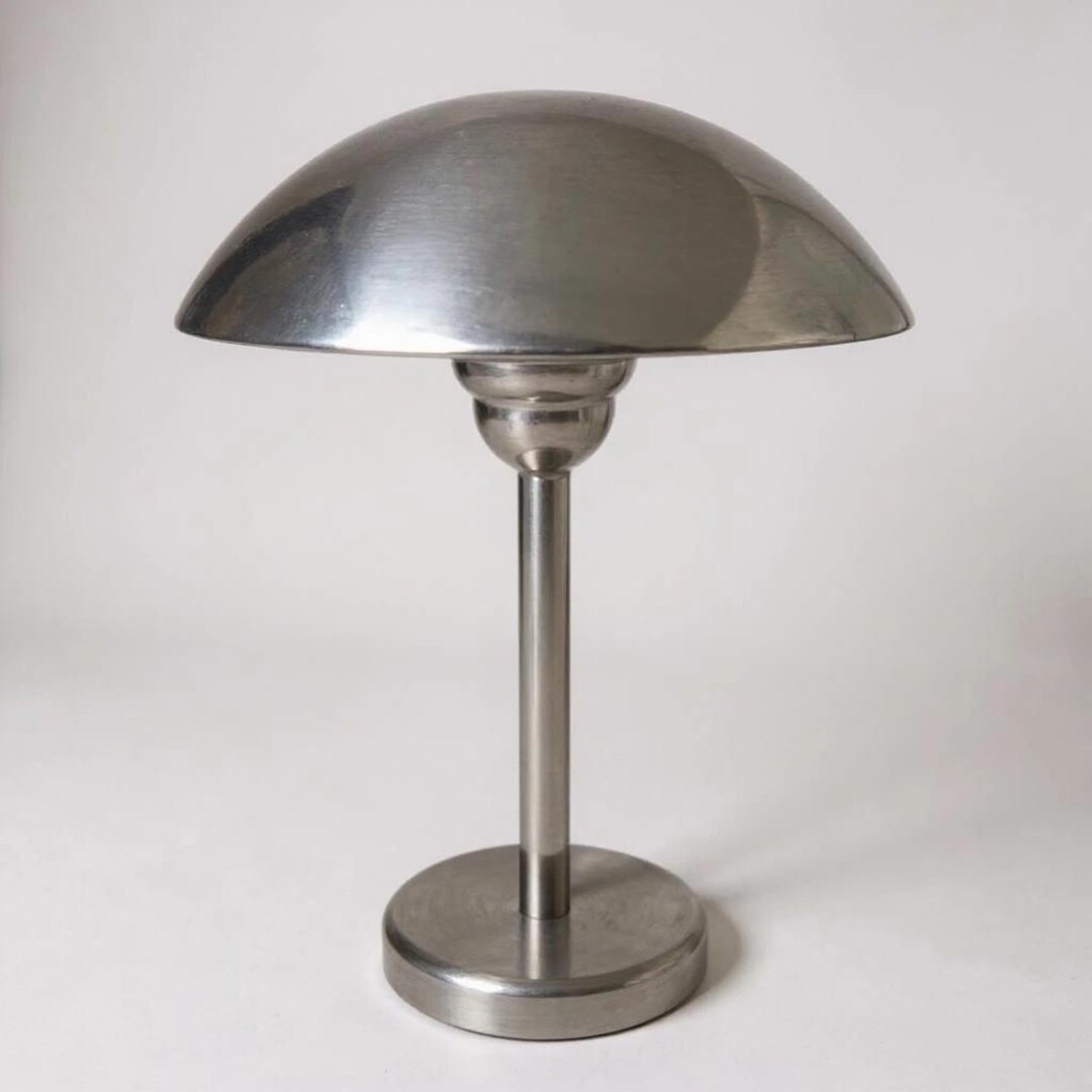 Vintage Ikea Space Age Chrome Mushroom Table Lamp - Etsy | Etsy (US)