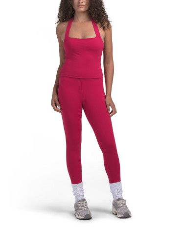 2pc Halter Bra Top And Leggings Set | TJ Maxx