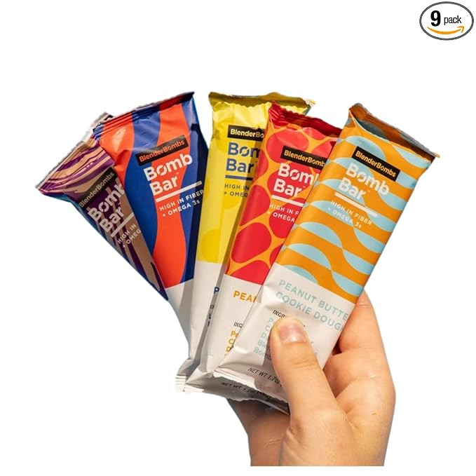 Blender Bombs Bomb Bar: Variety Pack Case (9 Bars) | Amazon (US)