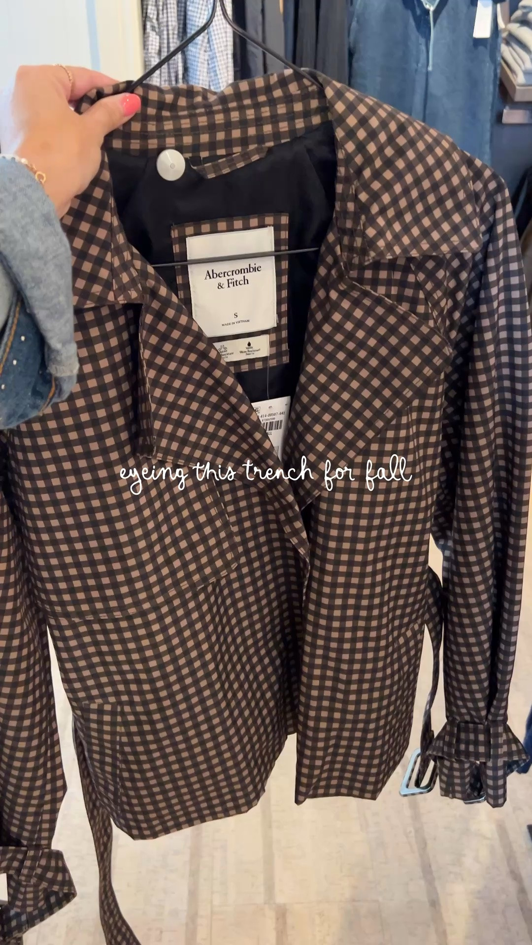 // cute trench jacket for fall // cropped trench coat // trench for fall // Abercrombie finds for fall //

#LTKootd #LTKgrwm #LTKSeasonal