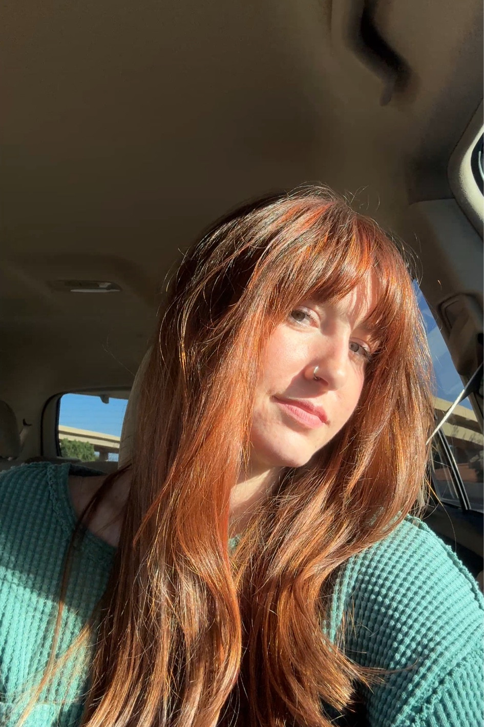 Red hair color product 