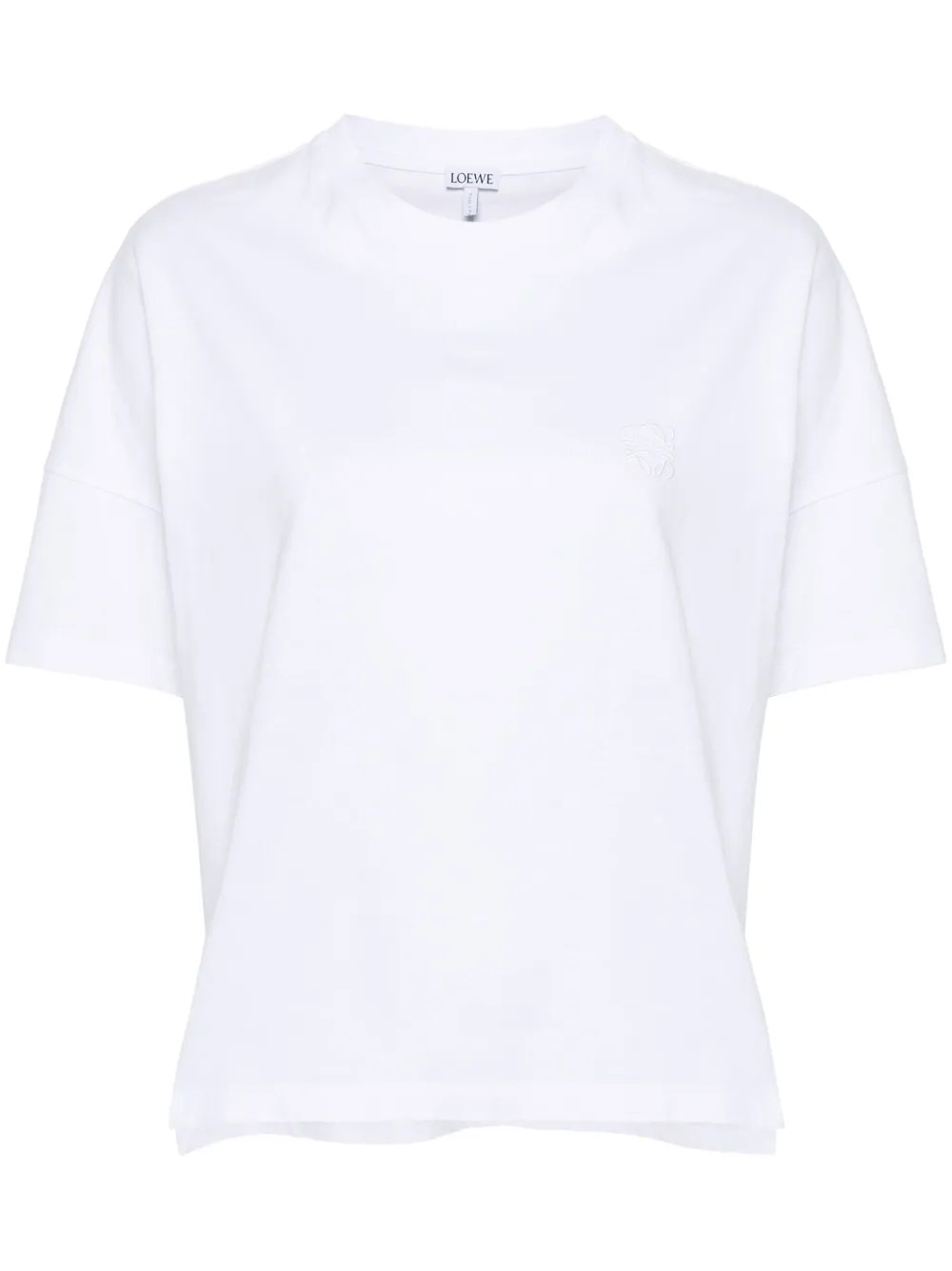 embroidered-Anagram T-shirt | Farfetch (BR)