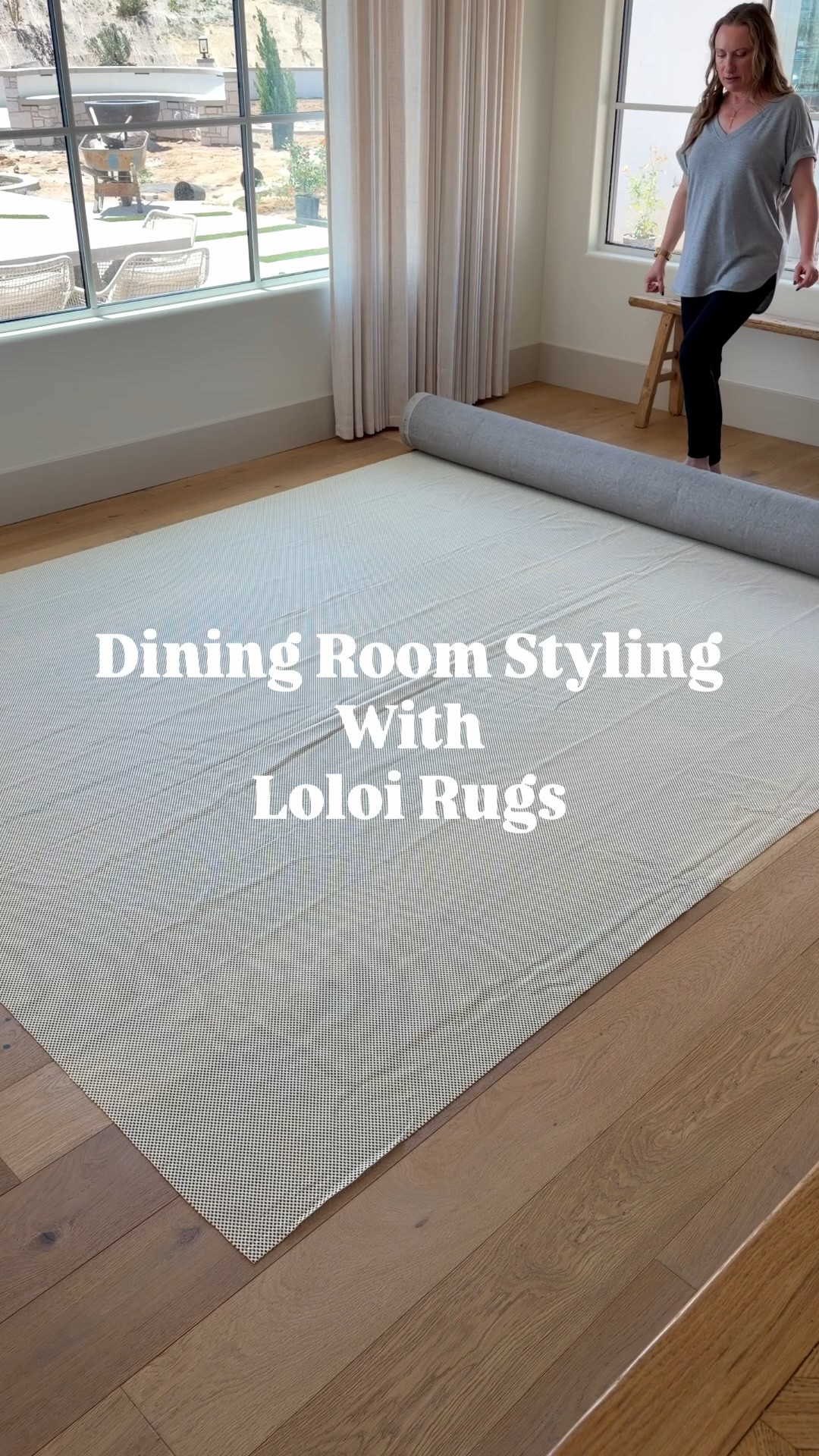 Finished stying the dining room! I added the @Joon Loloi Dorothea rig in the color Dove/Natural!  It’s such a good neutral rug! #rug #homedecor

#LTKHome #LTKSaleAlert