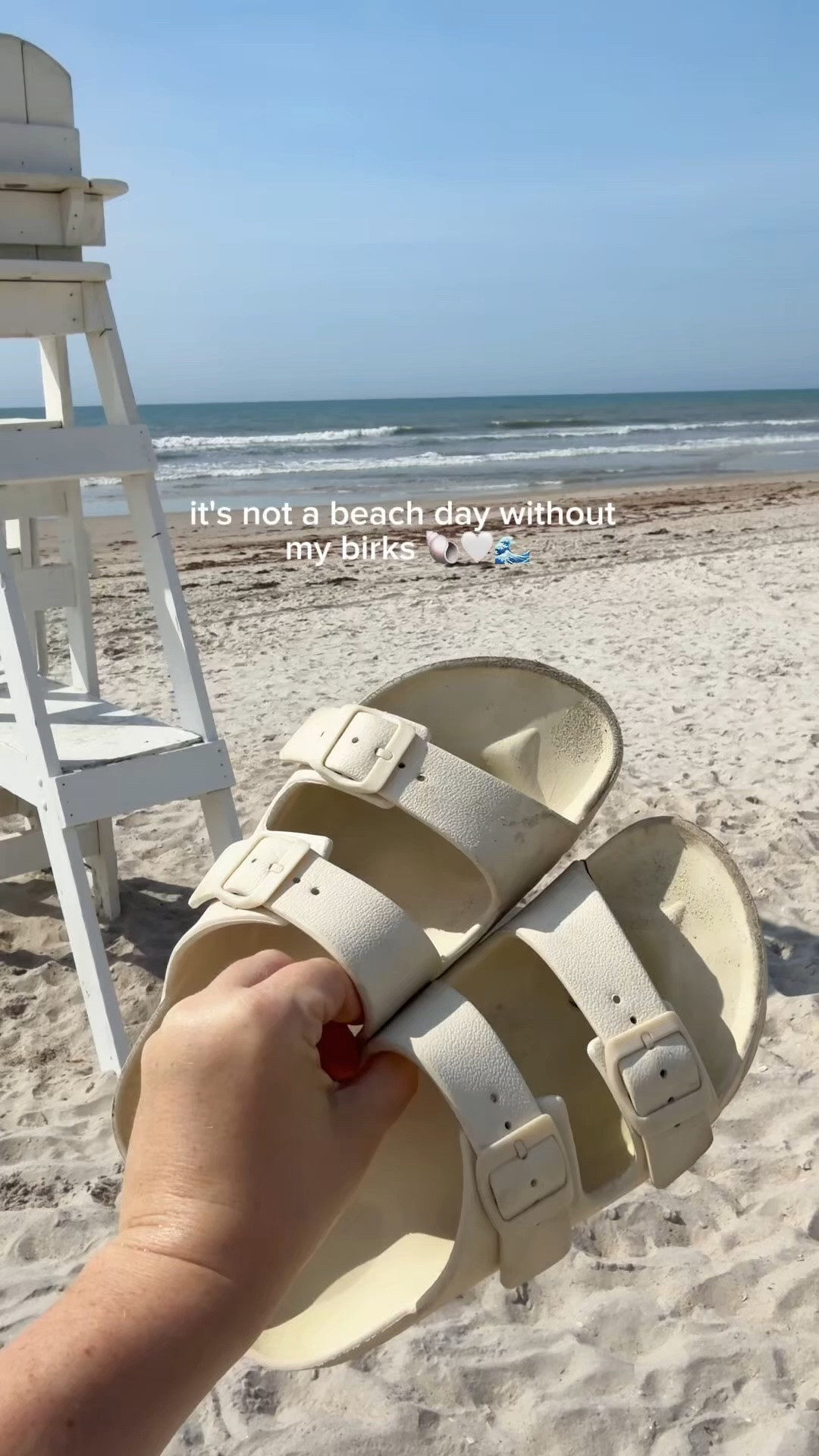 the sandals i accidentally made my entire personality lately 😂🤍 
#birkenstocks @Birkenstock US

#LTKmomlife #LTKSwim #LTKSeasonal