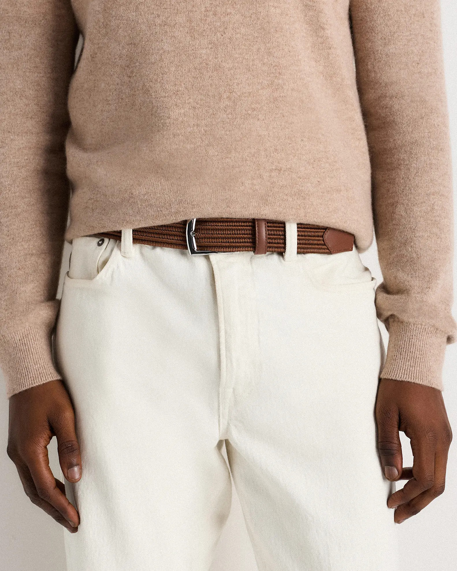 James Woven Stretch Belt | Quince
