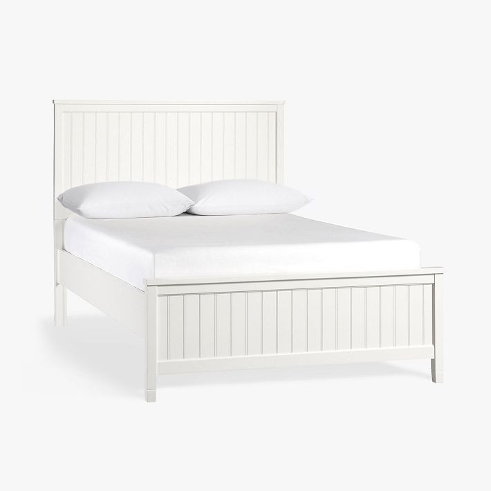 Beadboard Basic Bed | Pottery Barn Teen