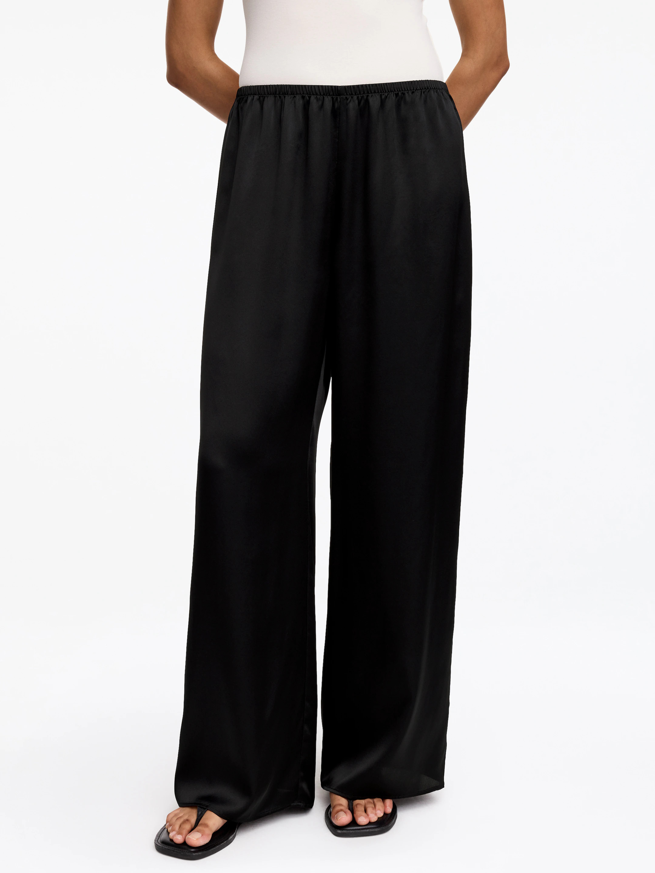 Silk Satin Trousers | Arket UK