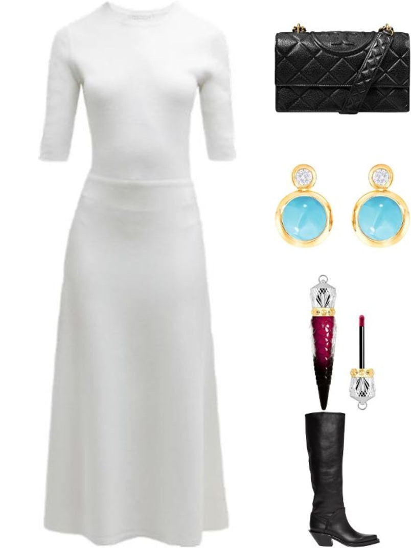 Seymore Cashmere Blend Midi Dress | Neiman Marcus