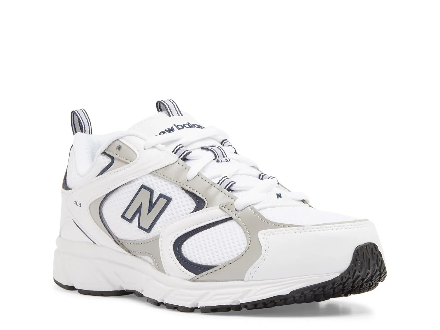 New Balance 408 Sneaker | Men | Women's | White/Blue | Size Women's 10 / Men's 8.5 | Sneakers | DSW