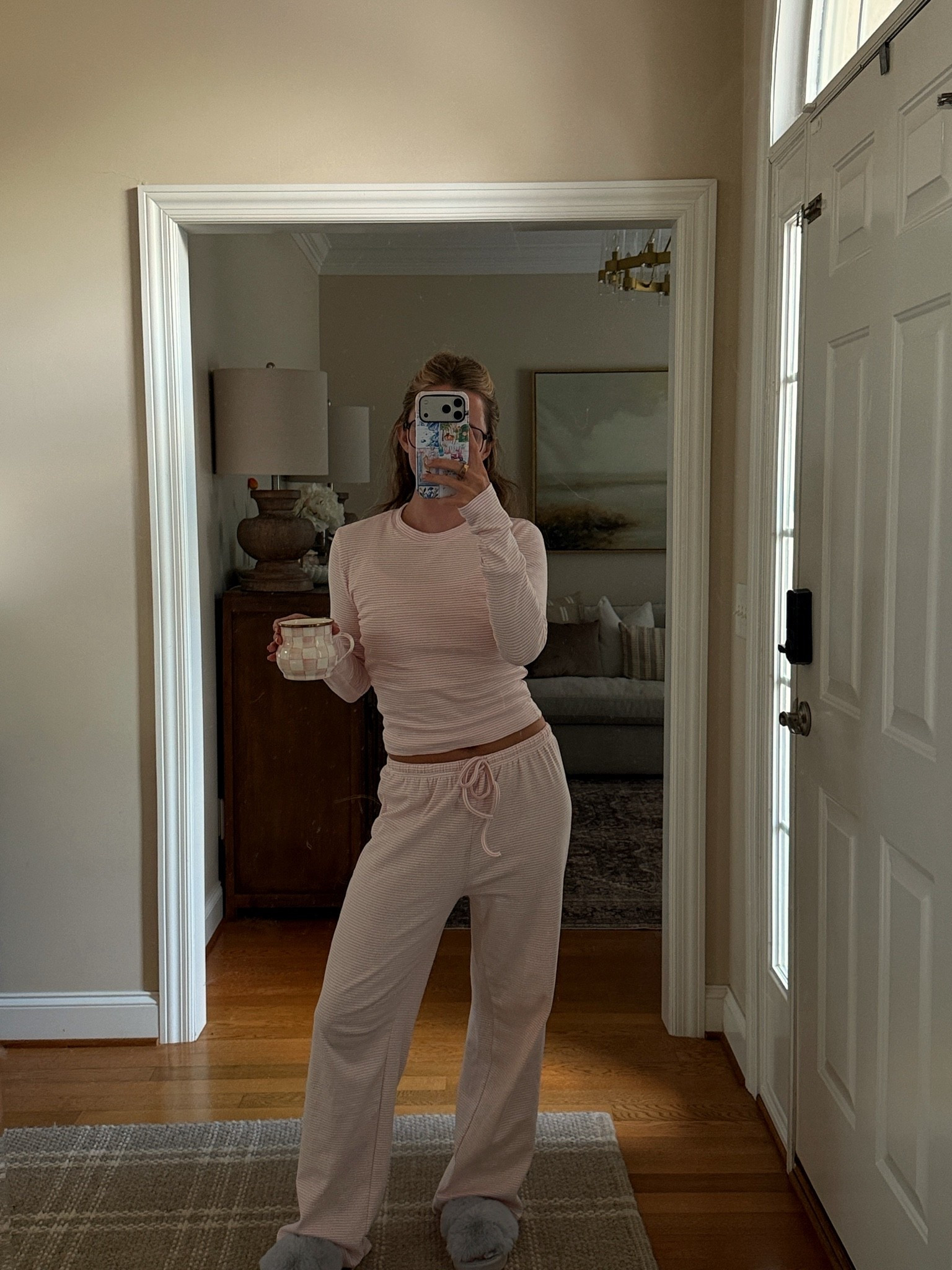 amazon striped set that i love💓 wearing size small!

#LTKgrwm #LTKdayinmylife #LTKootd