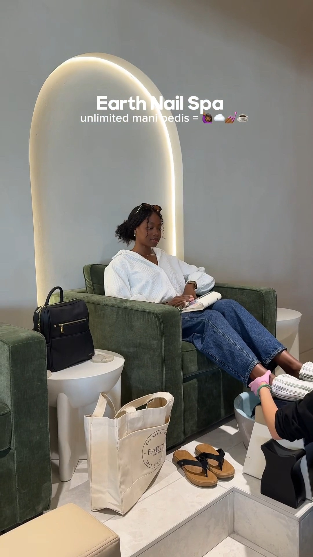 Pedis & a vibe - a girls dream 

#LTKU #LTKselfcare #LTKdayinmylife