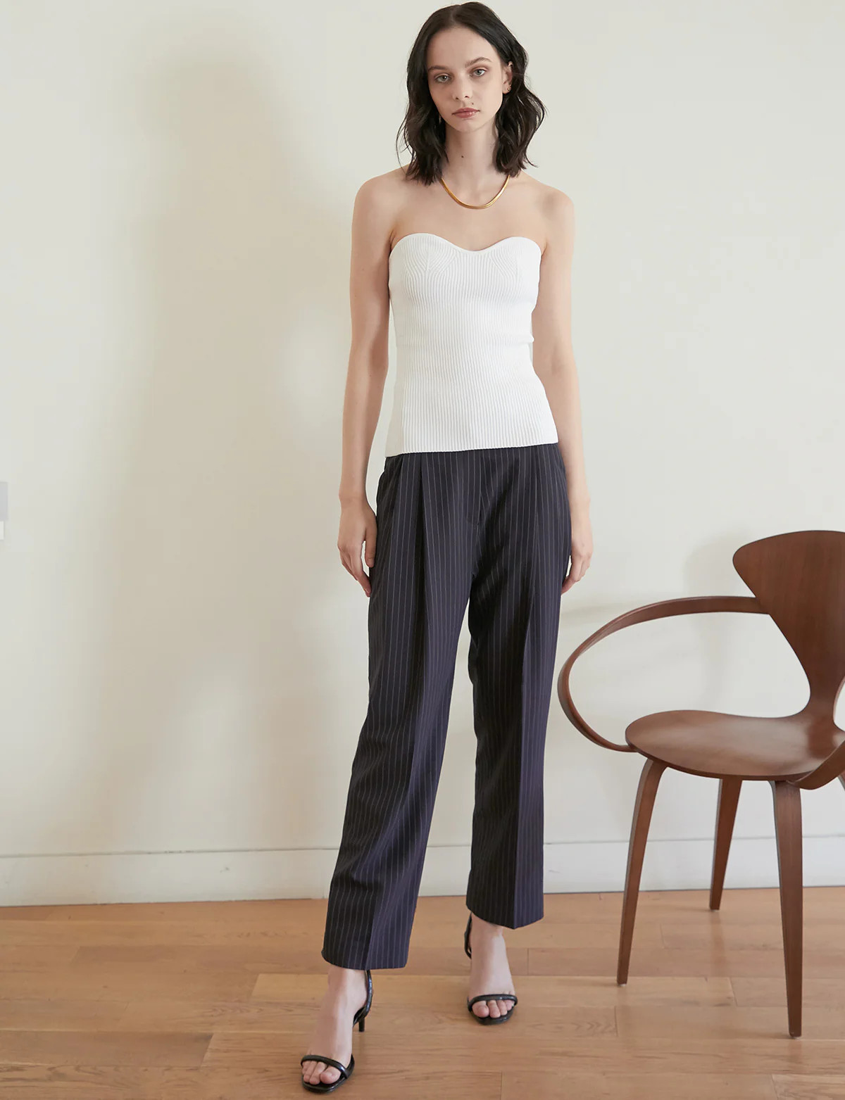 Cass Bustier Knit Top-BESTSELLER | Pixie Market