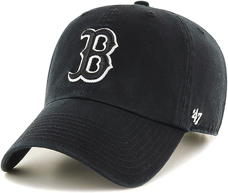 BOSTON RED SOX '47 CLEAN UP OSF / BLACK / A | Amazon (US)