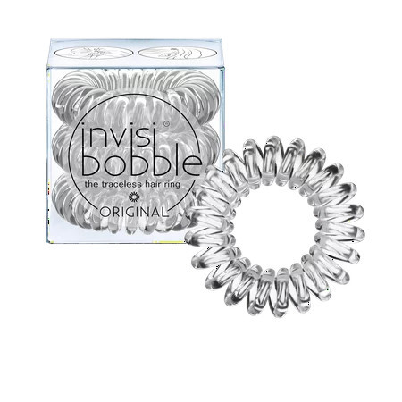 invisibobble Original Spiral Hair Tie- Crystal Clear 3 pc | Walmart (US)