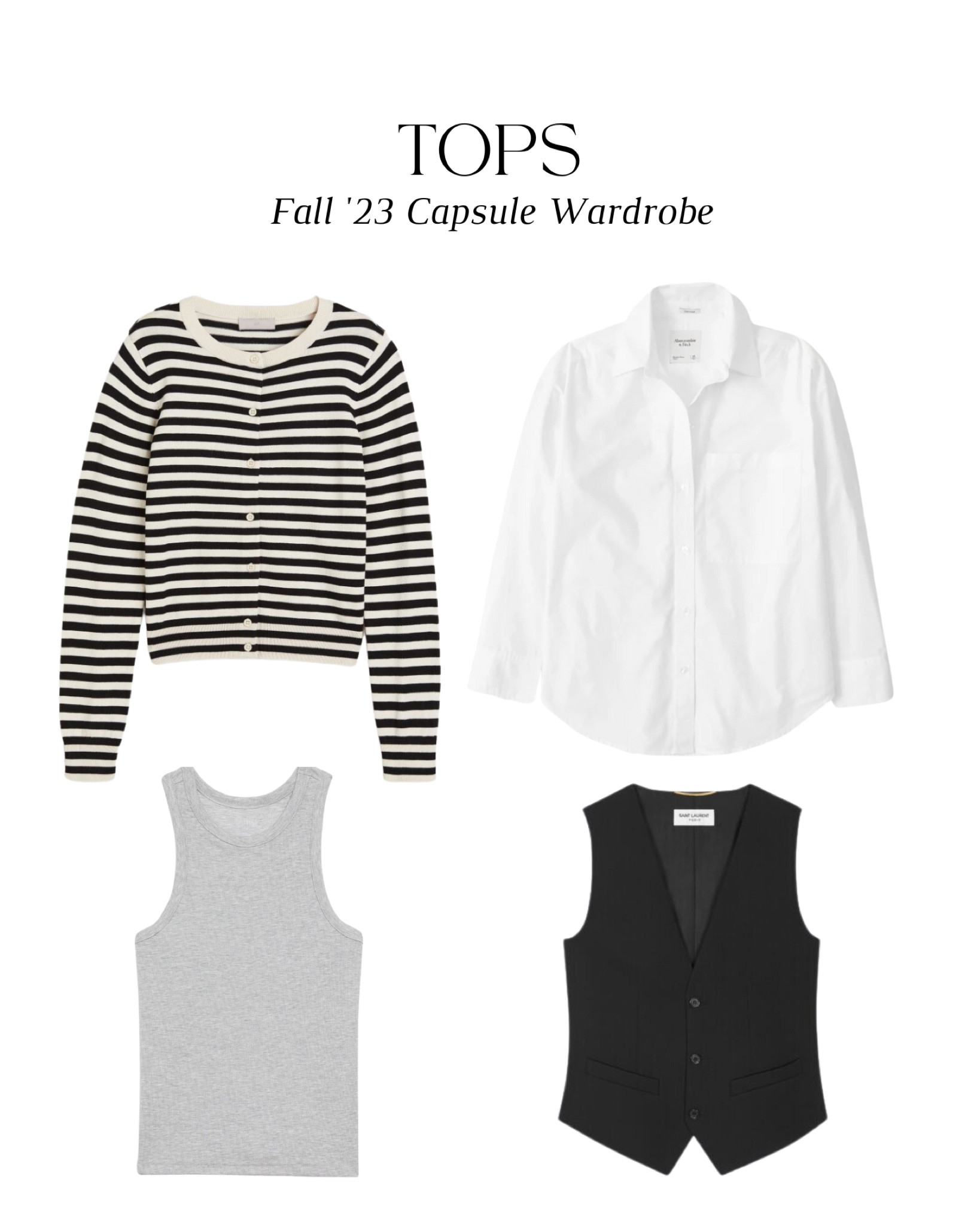 Mini Fall Capsule by Braylea Smith

Head to my profile & tap the folder titled ‘Fall Capsule’ to see the entire capsule & outfits for this Texas Fall🍂

Fall outfit, fall outfit idea, denim jeans, boots, booties, fall essentials, fall wishlist, fall outfits, abercrombie, a&f, abercrombie & fitch, jacket, fall sweater, pants, trousers, work wear, #ltksale, #ltkseasonal, jeans, abercrombie jeans, sweaters, fall dresses, white button up, mango, dress, boots, cowboy boots, black cowboy boots, Adidas sambas, Steve Madden sandals, Abercrombie trousers, vest, black vest, vest outfit 

Follow my shop @braylea on the @shop.LTK app to shop this post and get my exclusive app-only content! #liketkit #LTKfit #LTKfit     #ltksalealert 