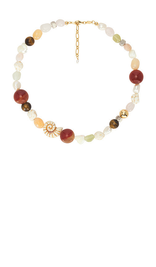 ANNI LU Seaside Necklace in Cream. | Revolve Clothing (Global)