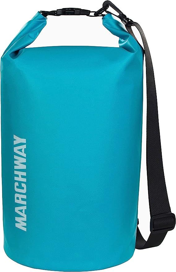 MARCHWAY Floating Waterproof Dry Bag 5L/10L/20L/30L/40L, Roll Top Sack Keeps Gear Dry for Kayakin... | Amazon (US)