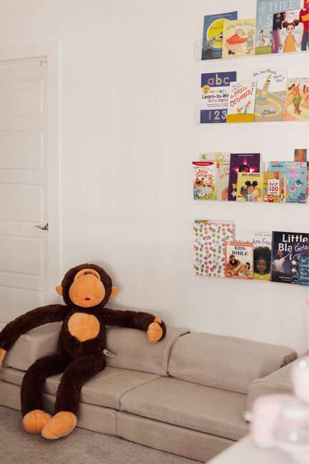 Playroom got some new decor and it’s so adorable! The girls are really loving their life sized monkey! 

#LTKfamily #LTKGiftGuide #LTKhome