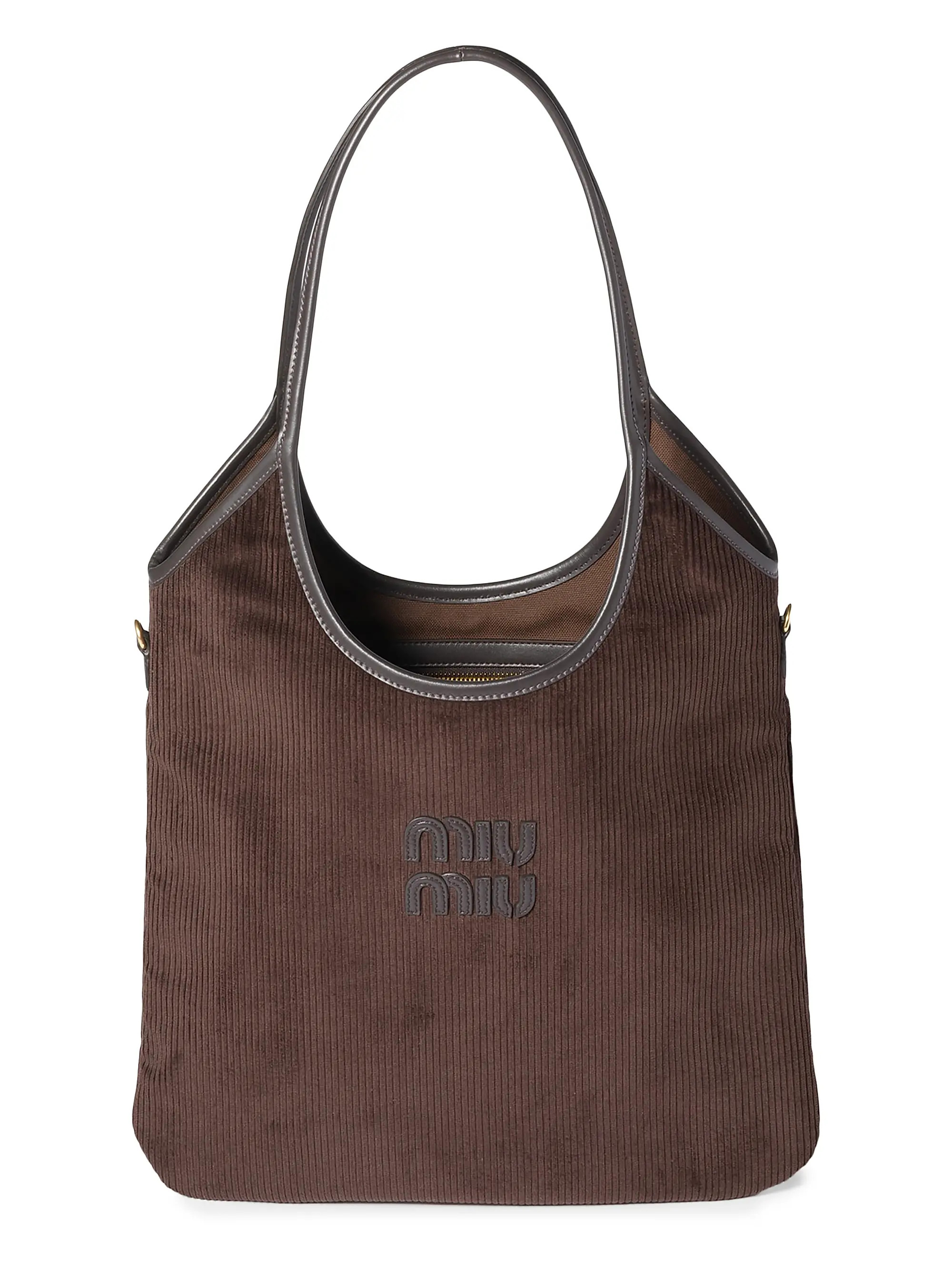 Miu Miu Ivy Corduroy Shoulder Bag | Saks Fifth Avenue | Saks Fifth Avenue