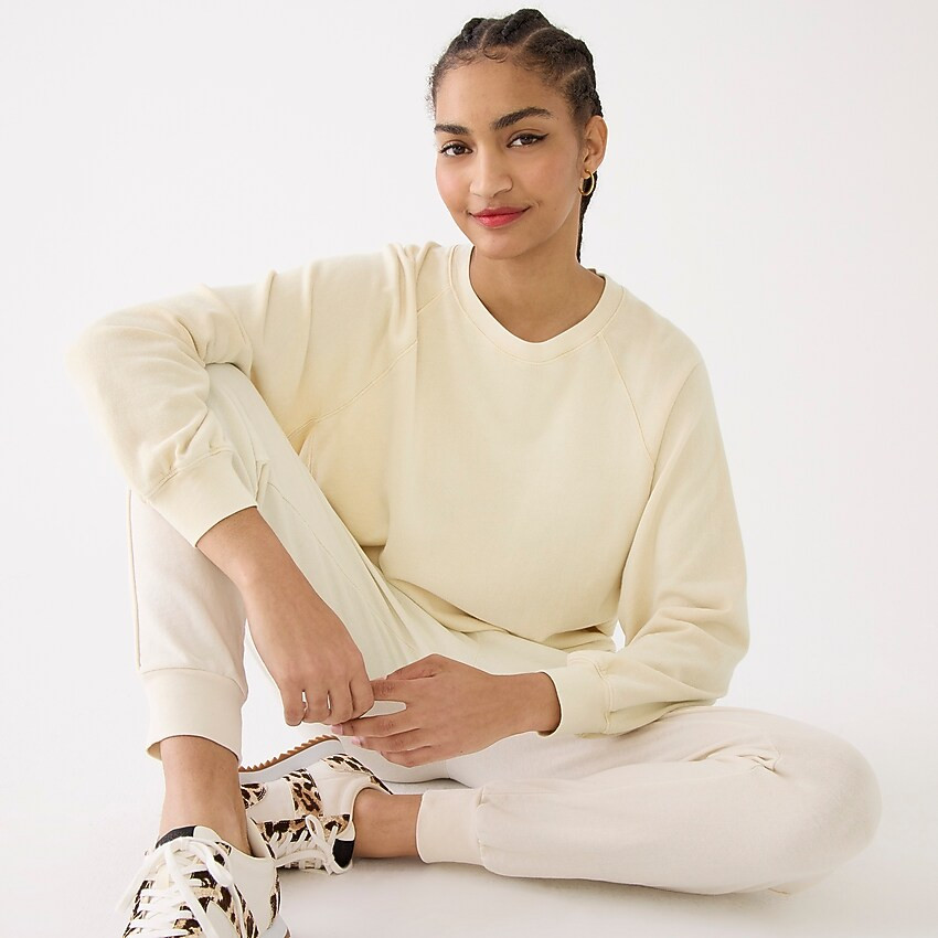Magic Rinse™ relaxed crewneck sweatshirt | J. Crew US