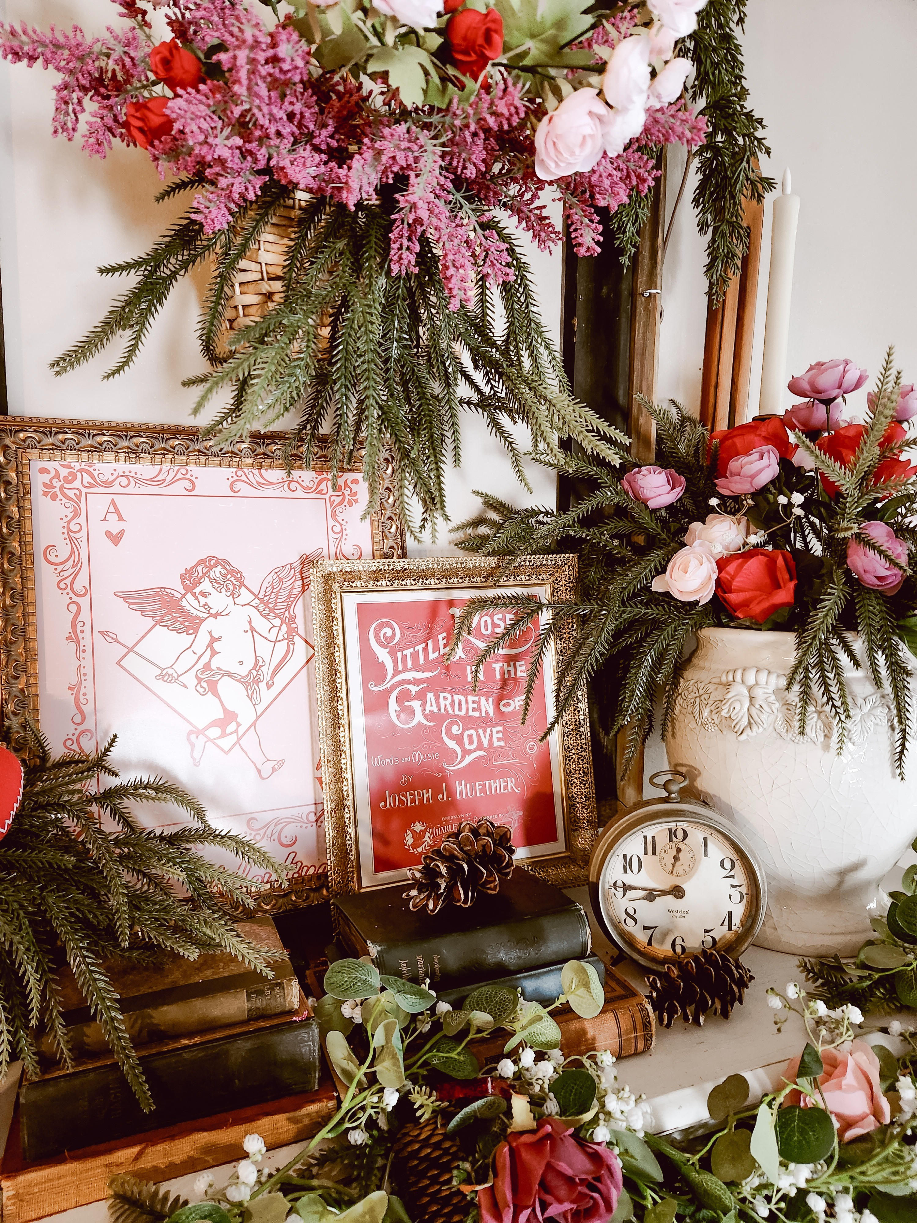 A fun valentines day mantel

#LTKSeasonal #LTKFamily #LTKHome