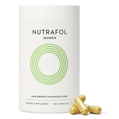 Nutrafol Women's Hair Growth Supplements, Ages 18-44, Clinically Tested for Visibly Thicker and S... | Amazon (US)