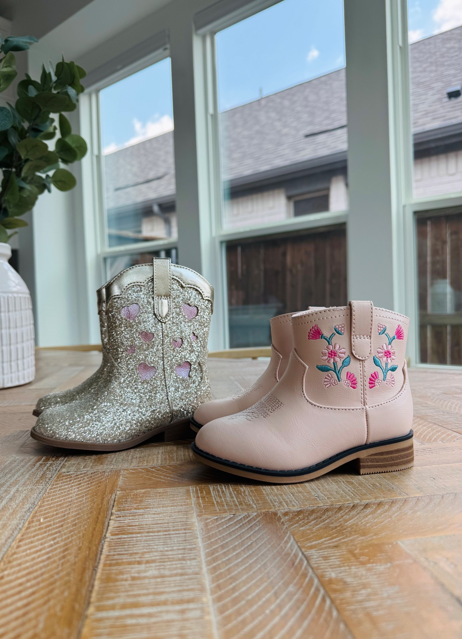 The embroidered boots!!!!!! I will keep these forever 🥹 and the sparkles are a personal fav of my 3 year old 💗

#LTKFamily #LTKShoeCrush #LTKKids