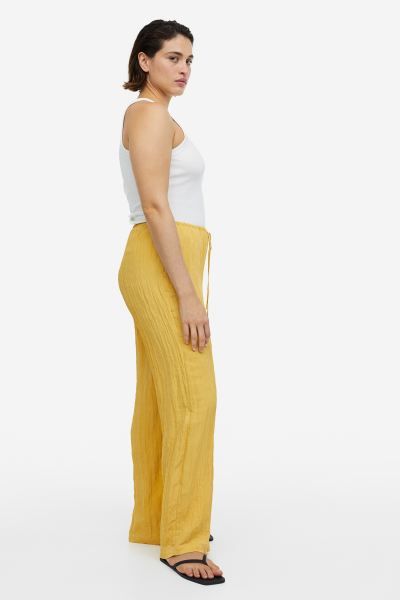 Wide-cut Pull-on Pants | H&M (US + CA)