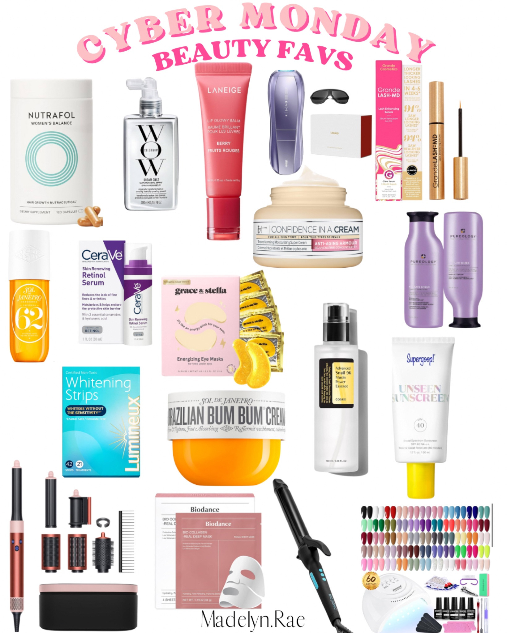 Cyber Monday: all things beauty!! 💋🫶🏼💄

#LTKHoliday #LTKSaleAlert #LTKCyberWeek