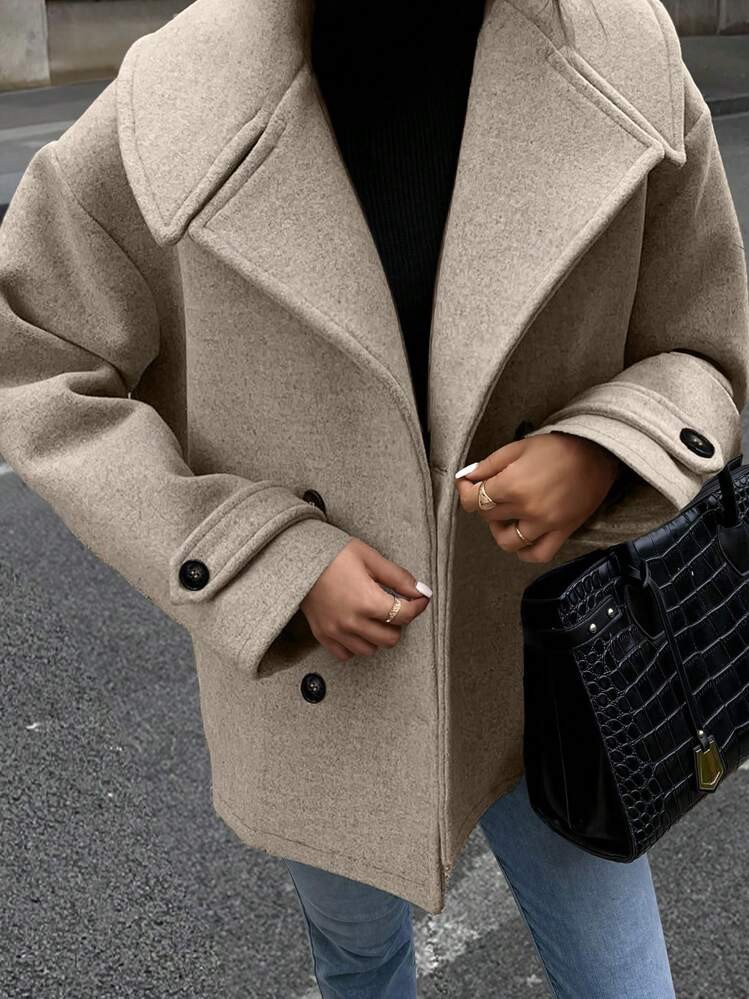 Amery rose double breasted | SHEIN