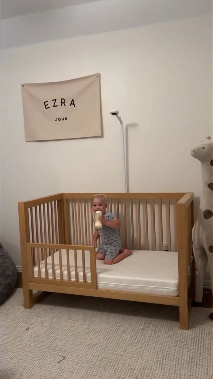 Toddler bed reveal! Love that this crib was able to grow with our toddler! 

Toddler room, toddler beds, kids bedroom, kids room ideas, little boy room, boy room inspo

#LTKHome #LTKBaby #LTKKids