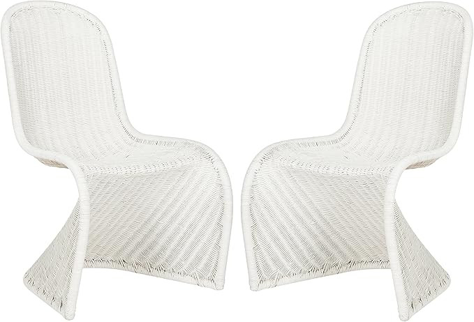 Safavieh Home Collection Tana Wicker Side Chair | Amazon (US)