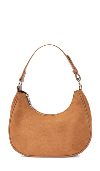 Crescent Shoulder Bag in Brown | Revolve Clothing (Global)