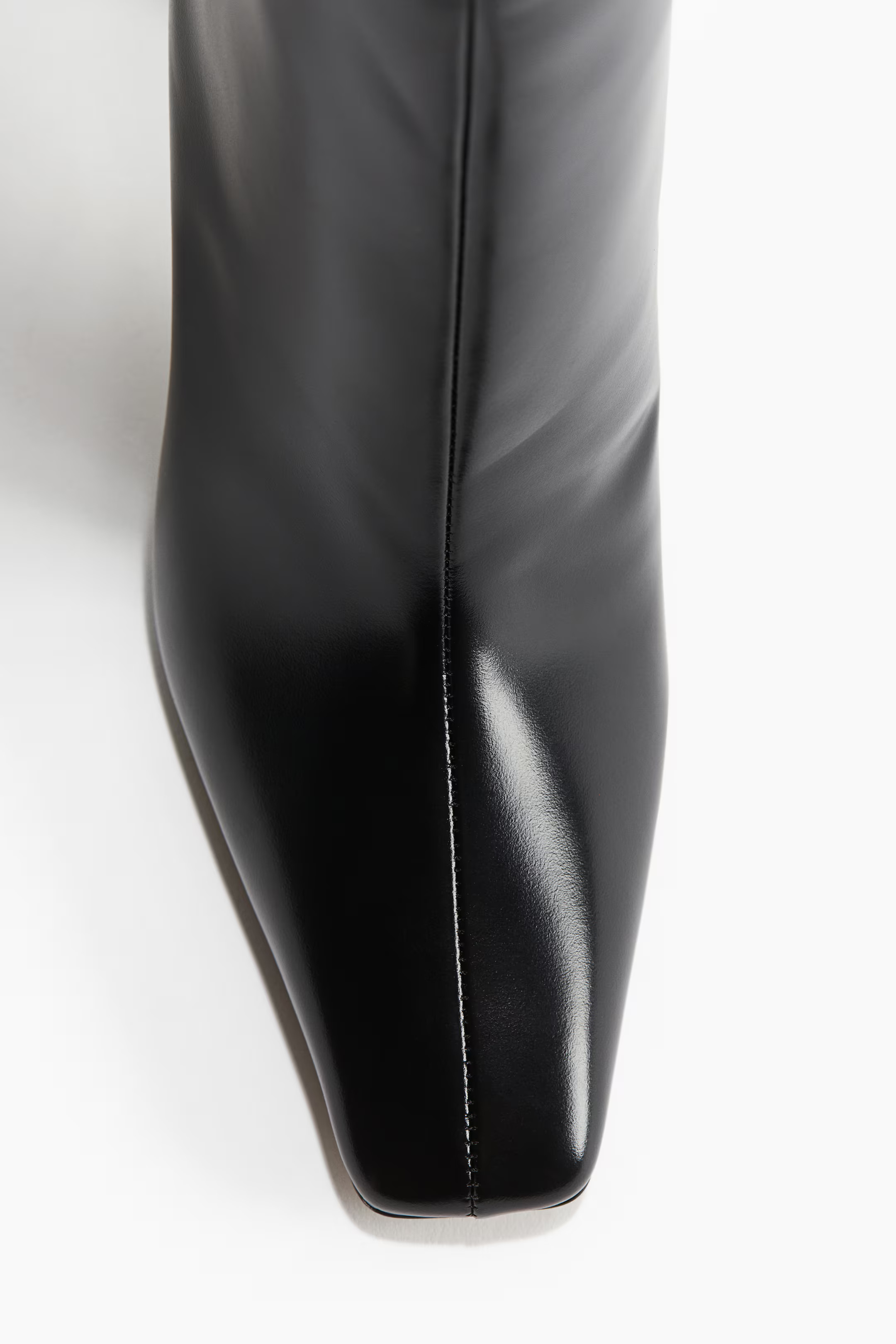 Knee-high boots - High heel - Black - Ladies | H&M GB | H&M (UK, MY, IN, SG, PH, TW, HK)