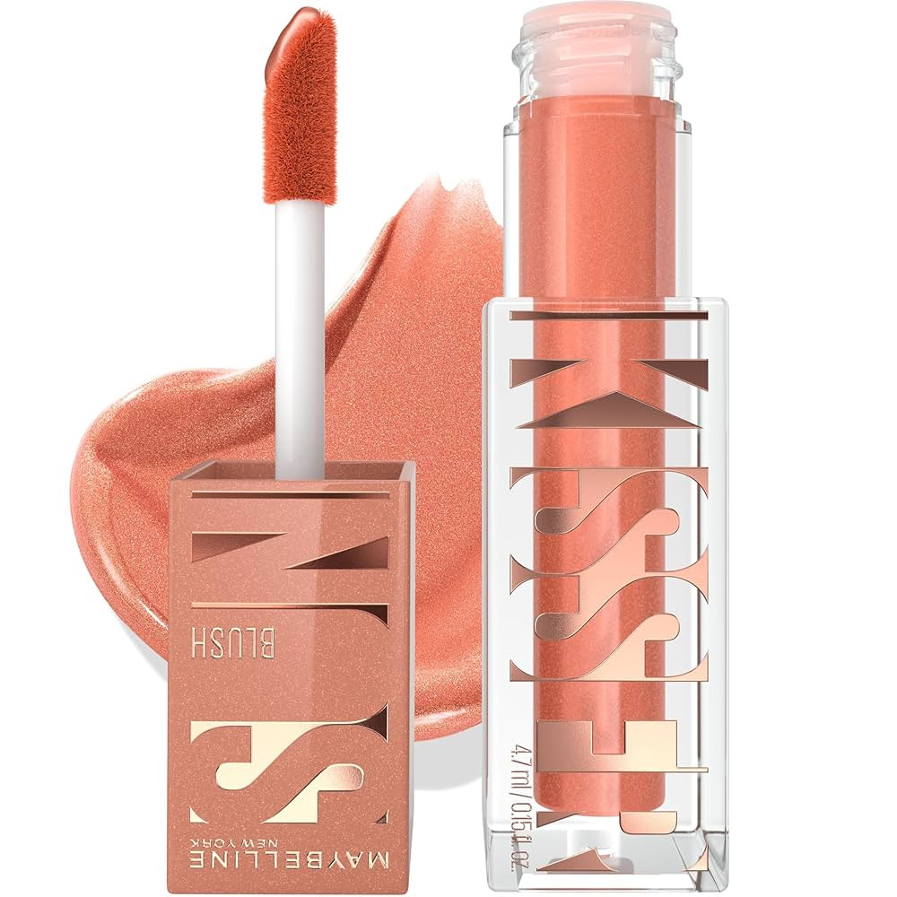 Maybelline Sunkisser Multi-Use Liquid Blush and Bronzer, Blendable, Longwear, Glowy Make Up, Sol ... | Amazon (US)