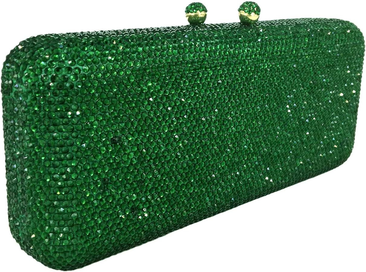 Boutique De FGG Evening Bags and Clutches Women Formal Crystal Clutch Handbags Wedding Rhinestone... | Amazon (US)