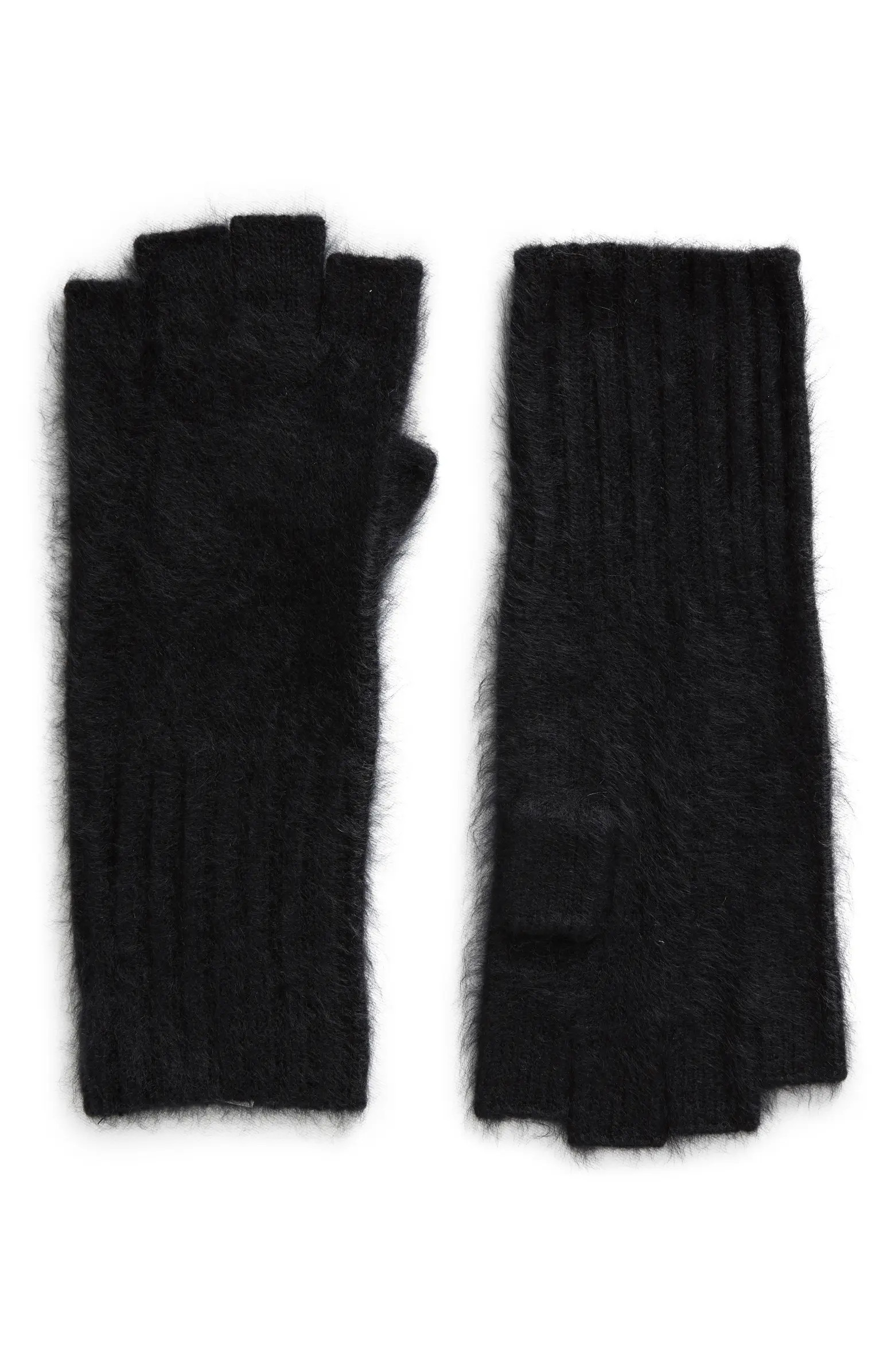 Nordstrom Brushed Cashmere Fingerless Gloves | Nordstrom | Nordstrom
