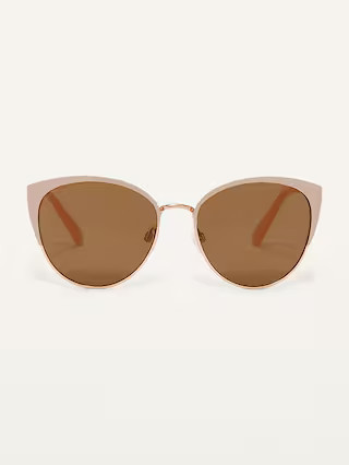 Pink Cat's-Eye Sunglasses for Women | Old Navy (US)