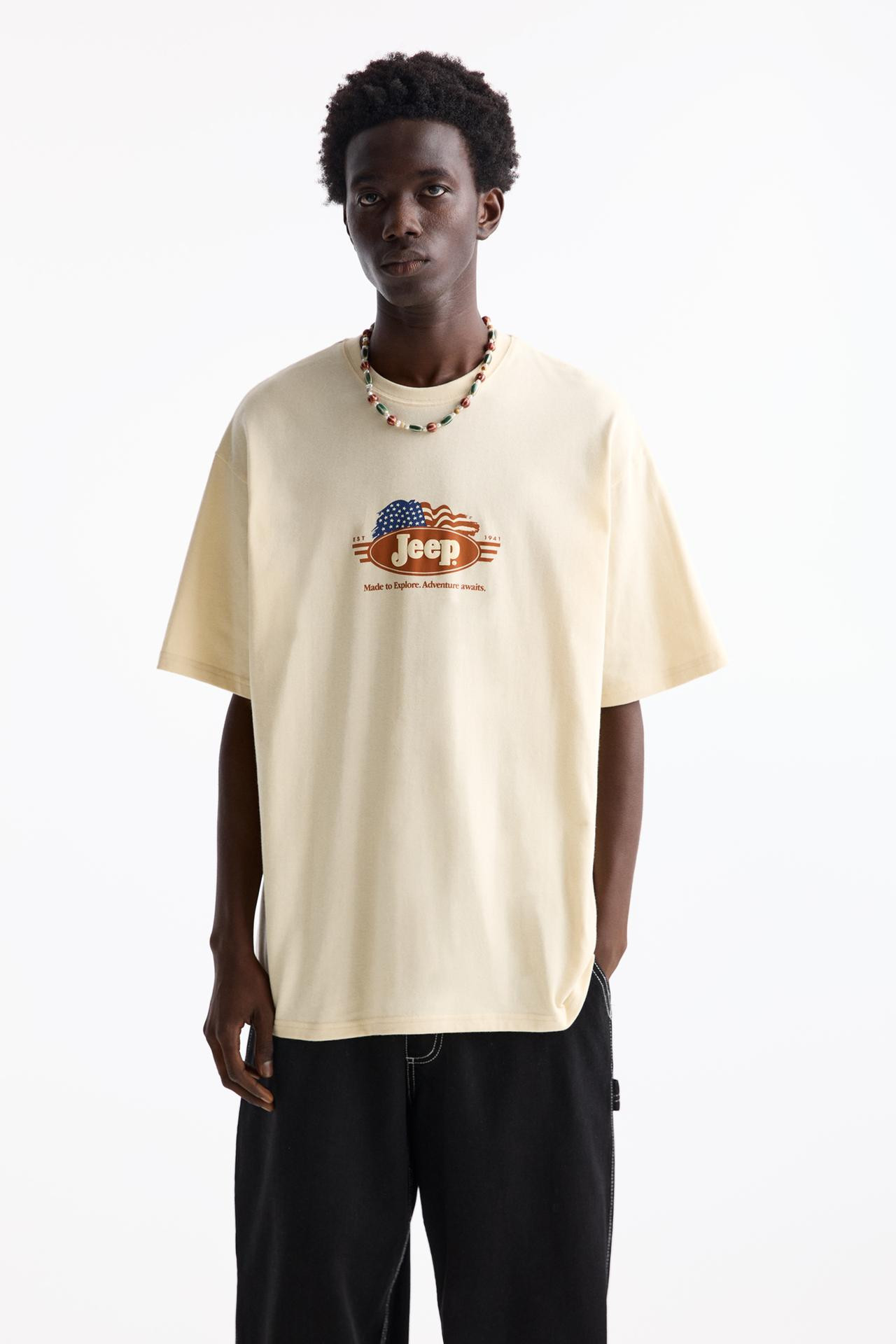 Jeep Wrangler T-shirt | PULL and BEAR UK